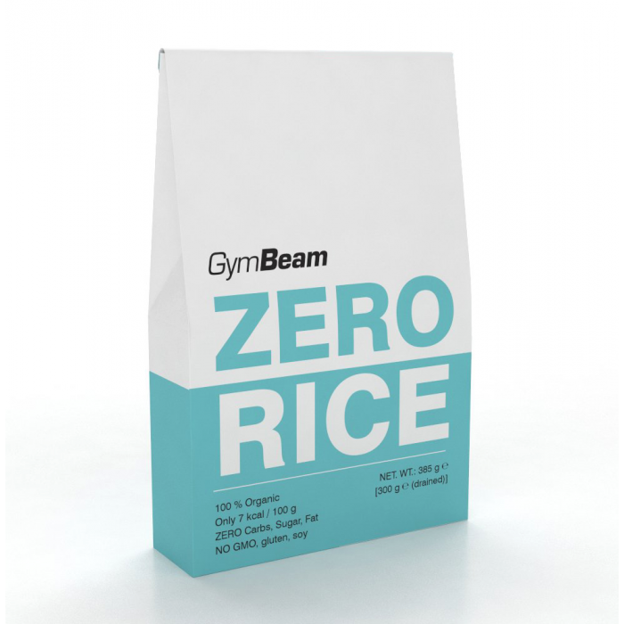 GymBeam BIO Zero Rice 10 x 385 g