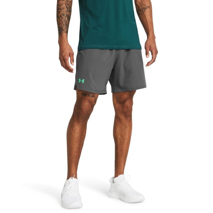 Under Armour Kraťasy Vanish Woven 6in Shorts Grey  XXLXXL Under Armour Kraťasy Vanish Woven 6in Shorts Grey  XXLXXL