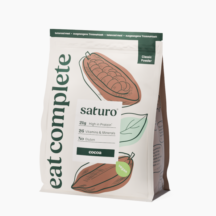 SATURO Balanced Powder 1430 g vanilka