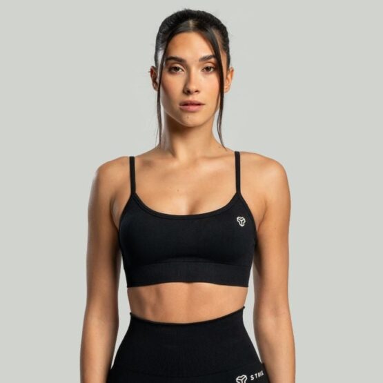 STRIX Športová podprsenka Seamless String Black  XS