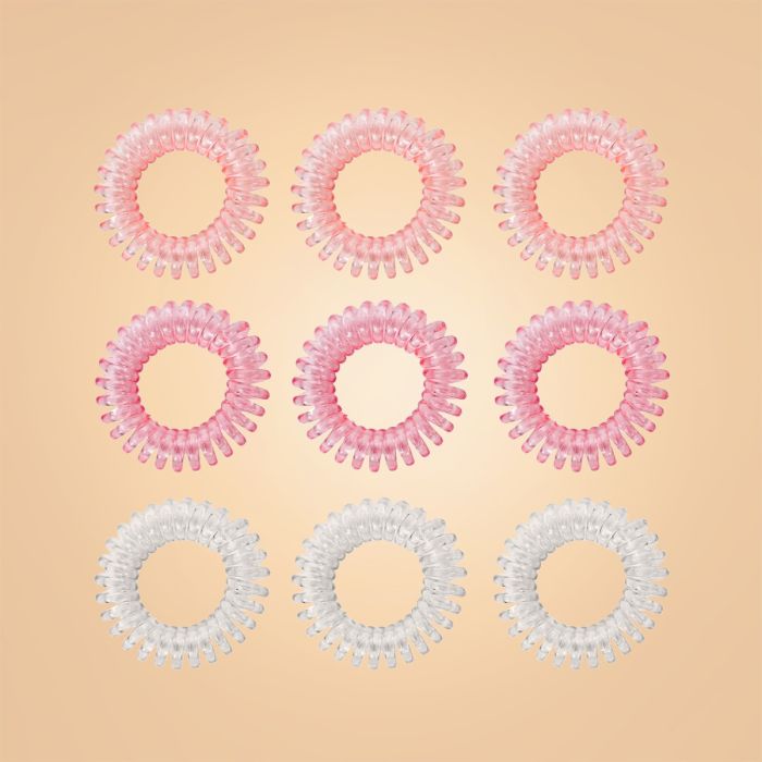 BeastPink Set špirálových gumičiek do vlasov pink BeastPink Set špirálových gumičiek do vlasov pink