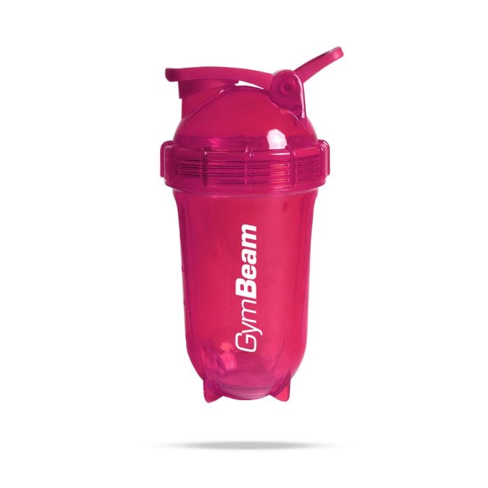 GymBeam Šejker Tritan Clear Pink 500 ml