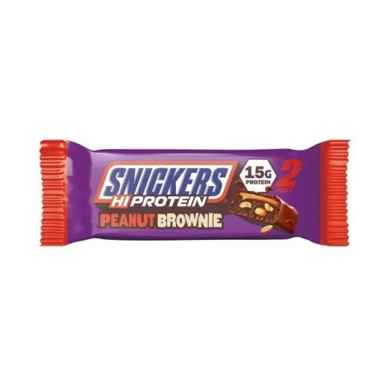 Mars Proteínová tyčinka Snickers Hi-Protein 62 g fondán brownie