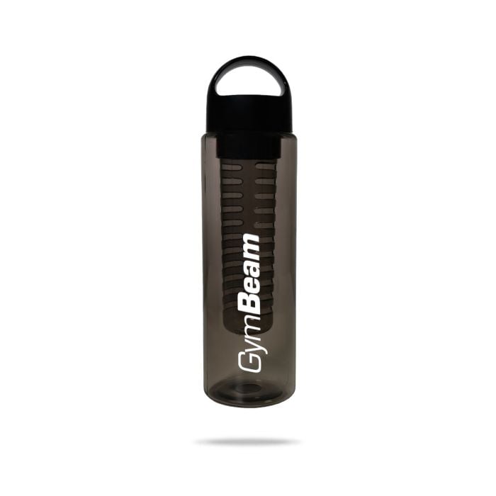 GymBeam Športová fľaša Infuser All-Black 700 ml