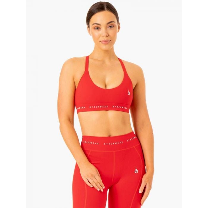 Ryderwear Športová podprsenka Reflex Cross Over Red  L