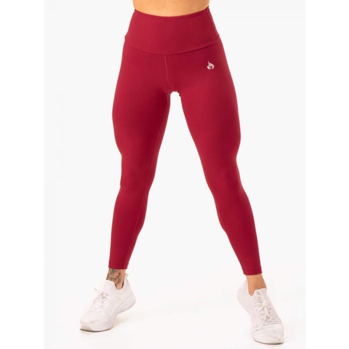 Ryderwear Dámske legíny Staples Scrunch Bum Wine Red  S