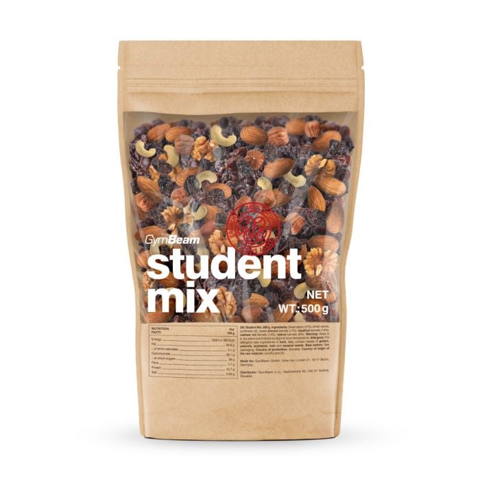 GymBeam Študentský mix 500 g