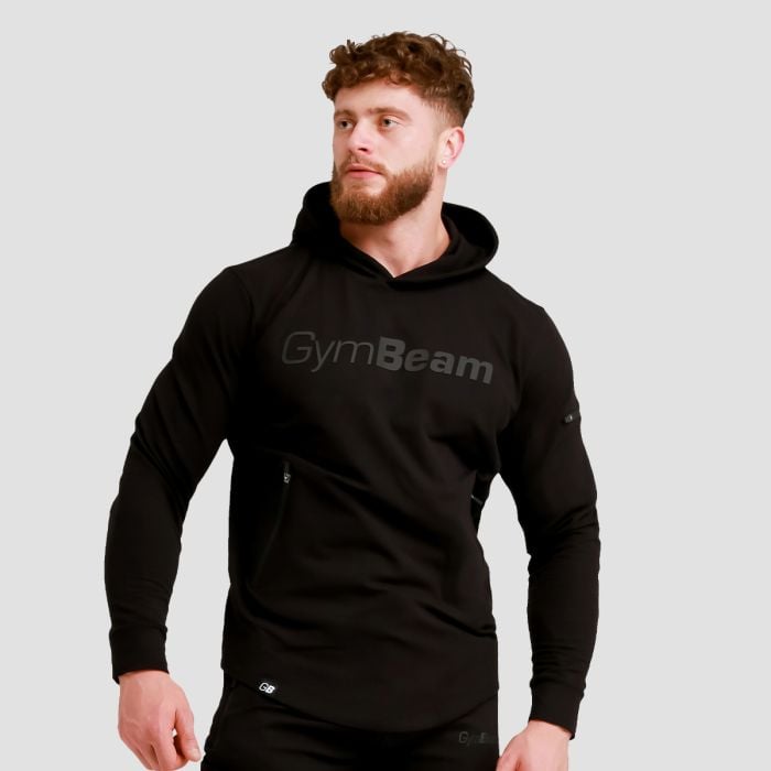GymBeam Mikina Urban Black XXL GymBeam Mikina Urban Black XXL