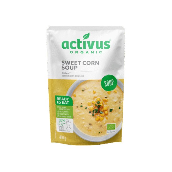 Activus BIO Kukuričná polievka 10 x 400 g