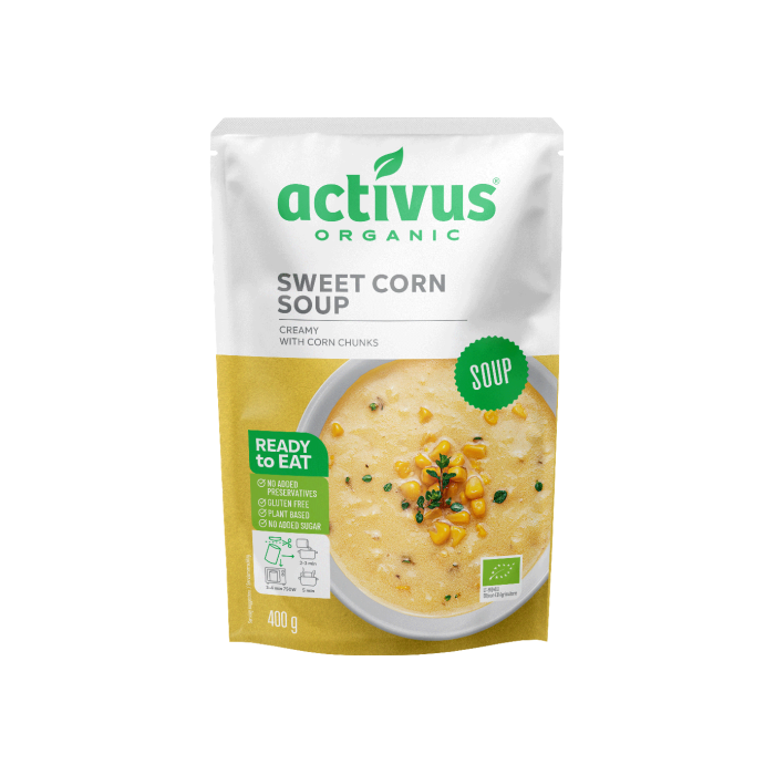 Activus BIO Kukuričná polievka 10 x 400 g