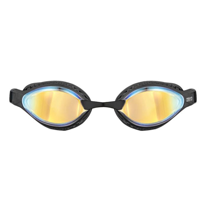 Arena Plavecké okuliare Airspeed Mirror Yellow Copper Black
