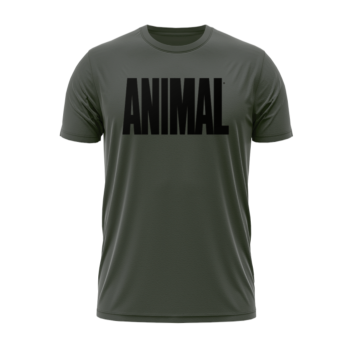 Universal Nutrition Tričko Animal Military Green  SS Universal Nutrition Tričko Animal Military Green  SS