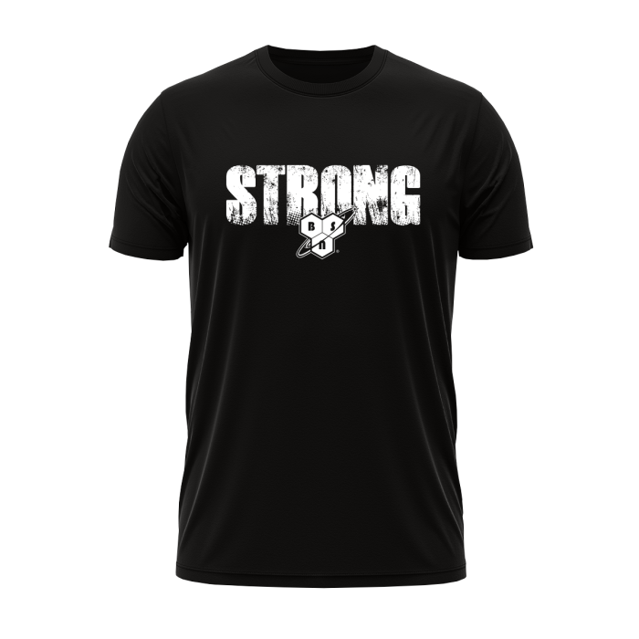 BSN Tričko Strong Black  XXL