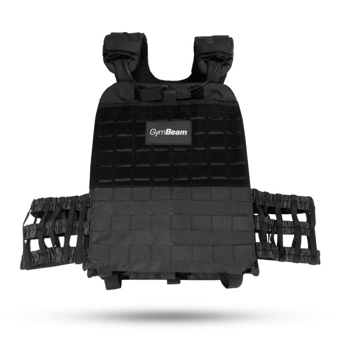 GymBeam Záťažová vesta Tactical Black GymBeam Záťažová vesta Tactical Black