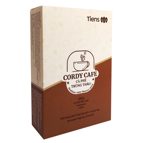 Tiens Kordycafe - káva s kordycepsom