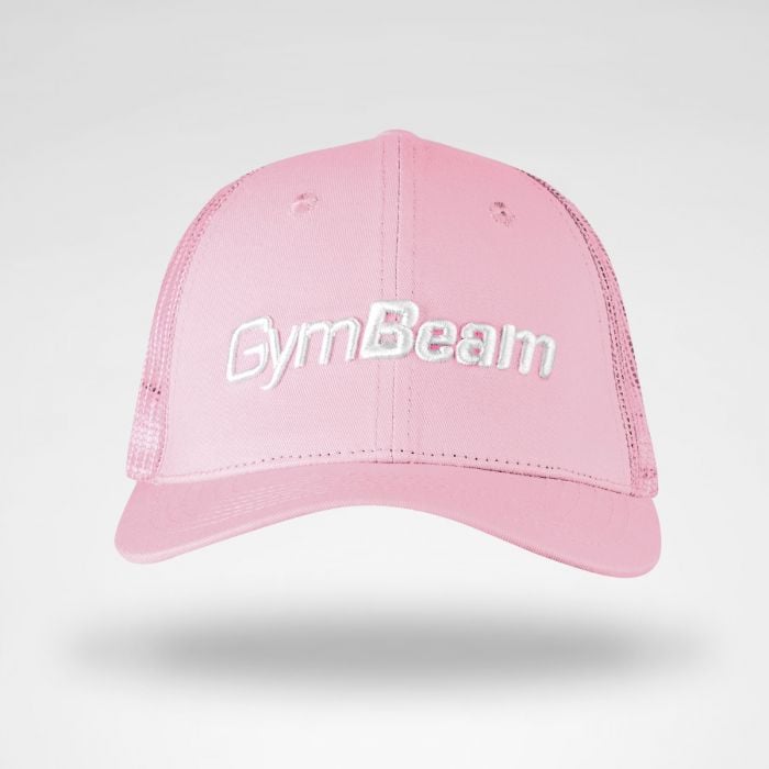 GymBeam Šiltovka Mesh Panel Cap Baby Pink  UNI