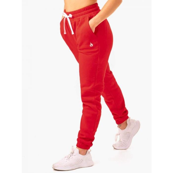 Ryderwear Dámske tepláky Ultimate High Waisted Red M Ryderwear Dámske tepláky Ultimate High Waisted Red M