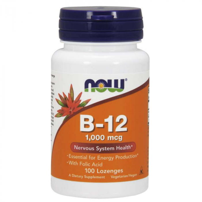 NOW Vitamín B12 100 tab.