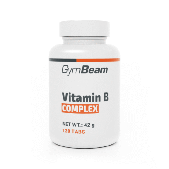 GymBeam Vitamín B Complex 120 tab. bez príchute