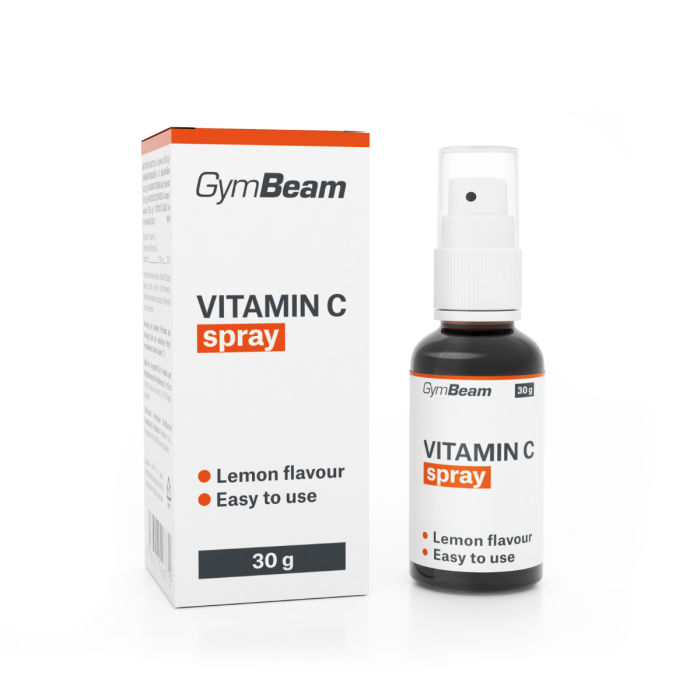 GymBeam Vitamín C v spreji 30 g citrón