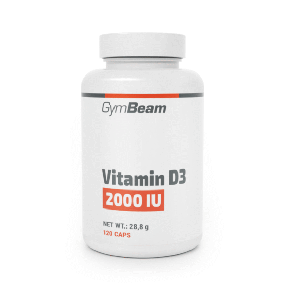 GymBeam Vitamín D3 2000 IU bez príchute - Image 2