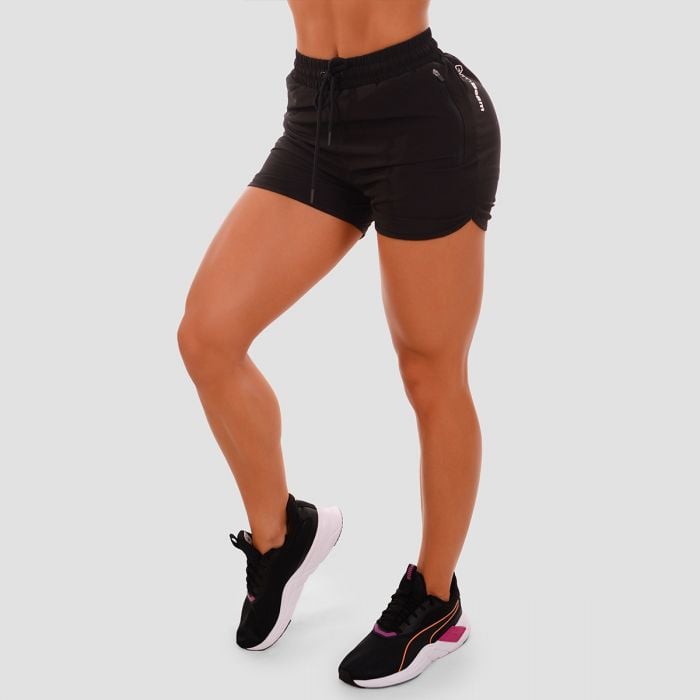 GymBeam Dámske šortky TRN black  SS