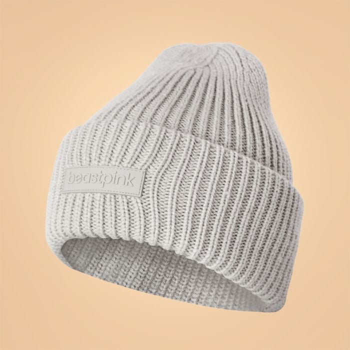BeastPink Zimná čiapka Beanie Ivory  universalUNI