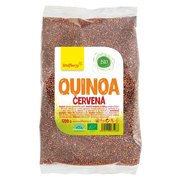 Wolfberry BIO Quinoa červená 500 g