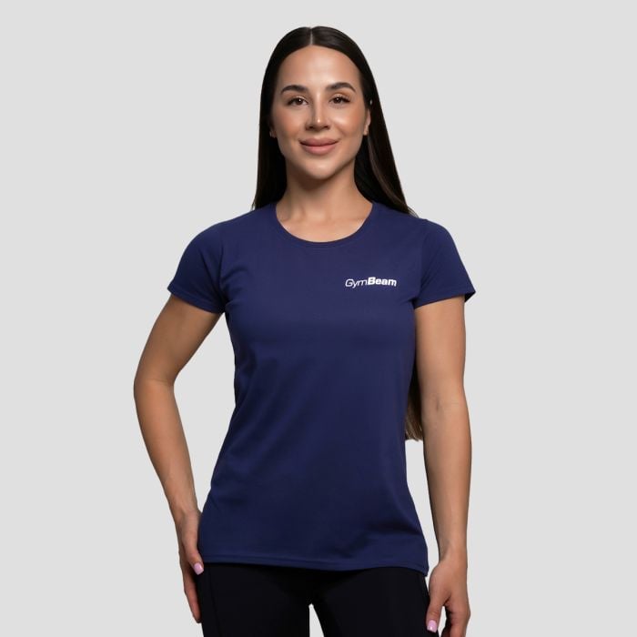GymBeam Dámske tričko Basic Navy Blue XSXS GymBeam Dámske tričko Basic Navy Blue XSXS