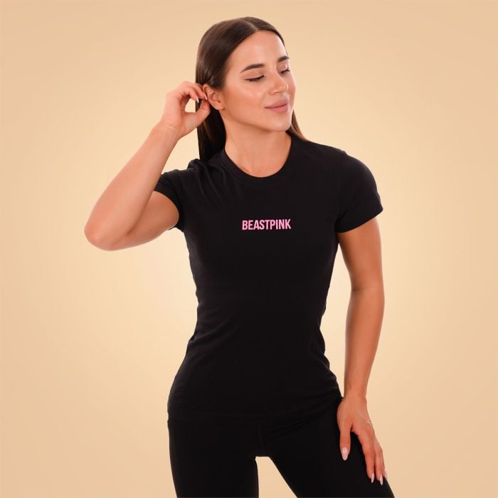 BeastPink Dámske tričko Daily Black  S