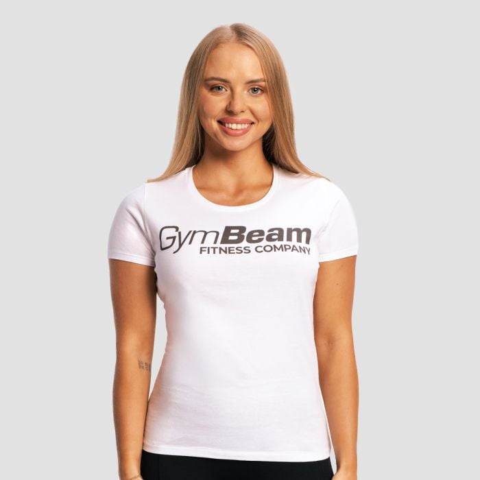 GymBeam Dámske tričko Fitness White XXL GymBeam Dámske tričko Fitness White XXL
