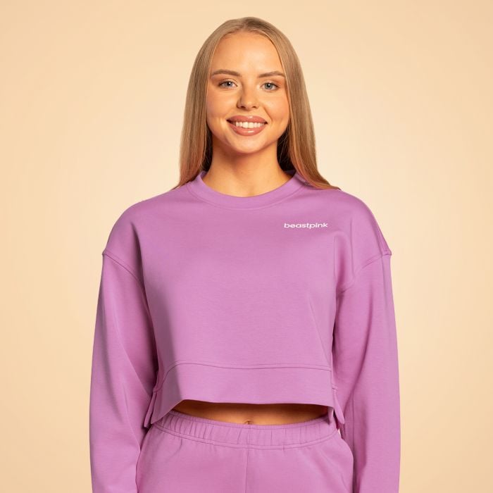 BeastPink Dámska mikina Grace Purple  XS