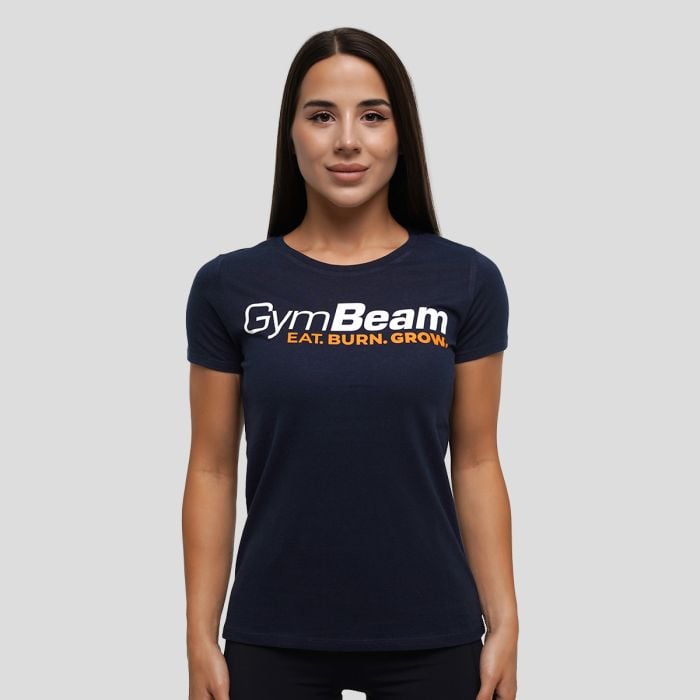 GymBeam Dámske tričko Grow Navy XSXS GymBeam Dámske tričko Grow Navy XSXS