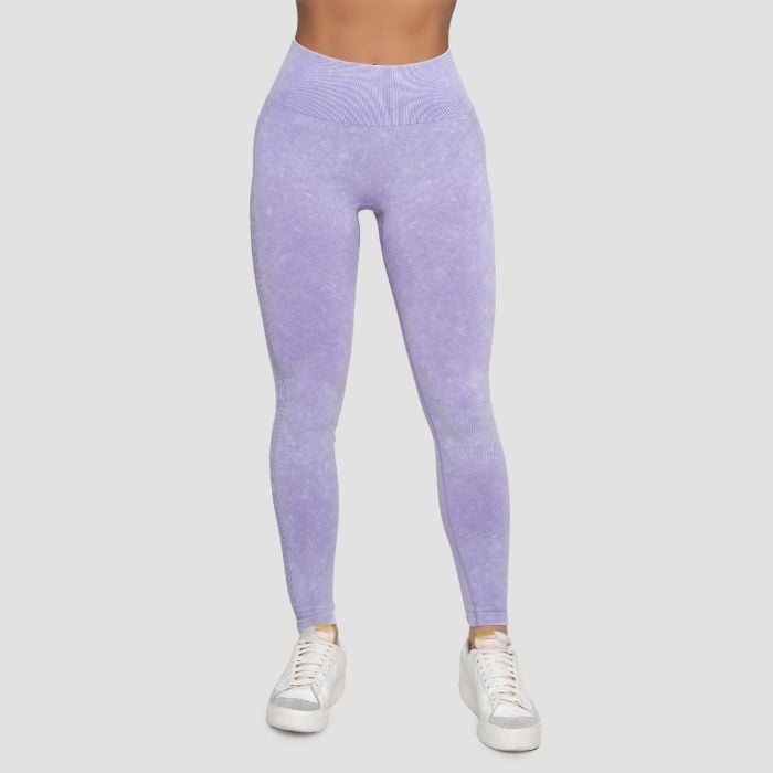 GymBeam Dámske bezšvové legíny Lift Violet  XL
