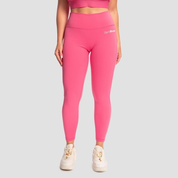 GymBeam Dámske legíny High-waist Limitless Dragonfruit  XL