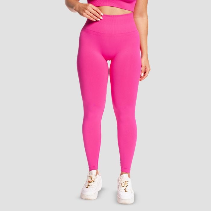 GymBeam Dámske bezšvové legíny Sculpt Rose  L