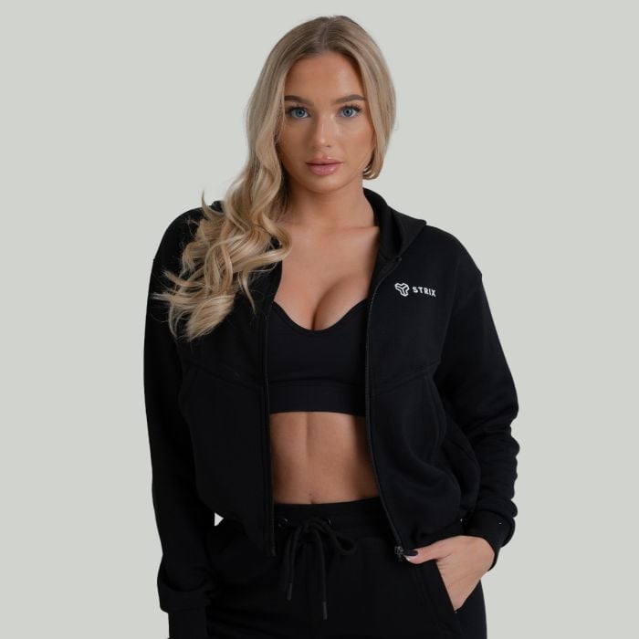 STRIX Dámska mikina ZOA Zip-Up Black L STRIX Dámska mikina ZOA Zip-Up Black L