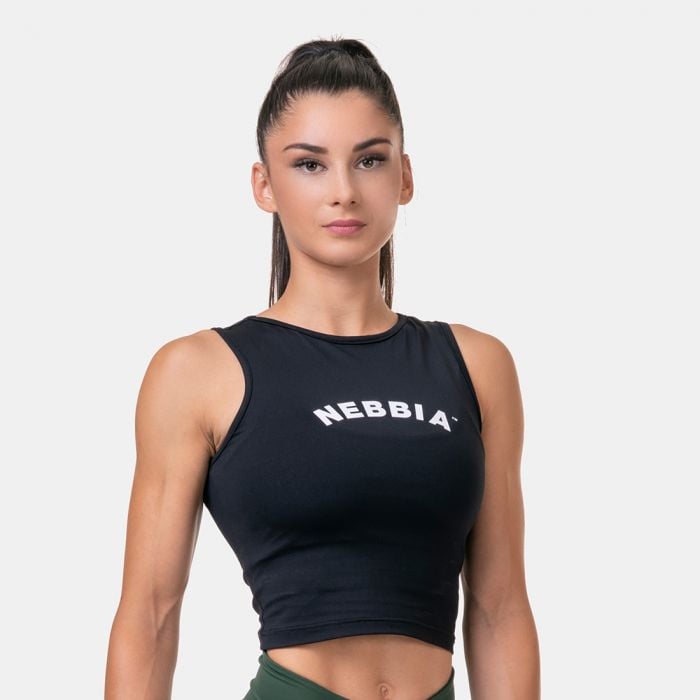 NEBBIA Dámske tielko Fit & Sporty Black  M