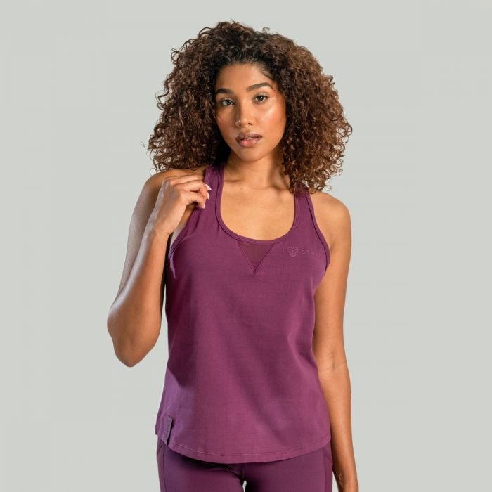 STRIX Dámske tielko Essential Tank Plum  SS