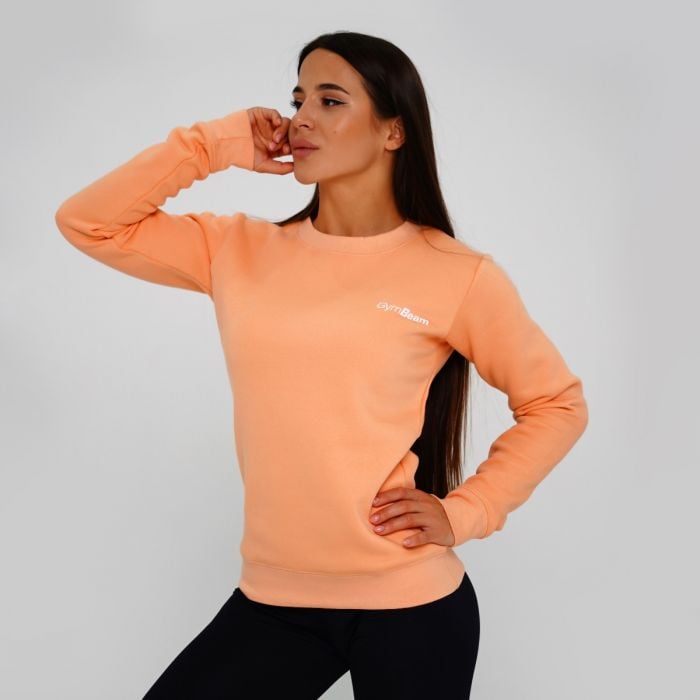 GymBeam Dámska mikina Basic Jumper Powder Peach  XXLXXL