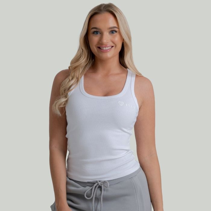 STRIX Dámske tielko Ribbed White  XL
