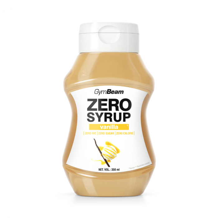 GymBeam ZERO SIRUP vanilka 6 x 350 ml
