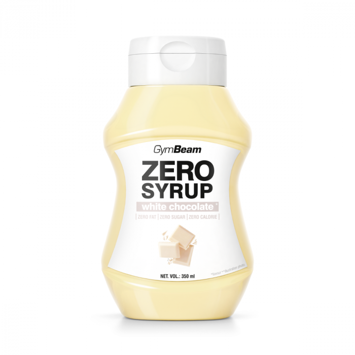 GymBeam ZERO SIRUP biela čokoláda 6 x 350 ml