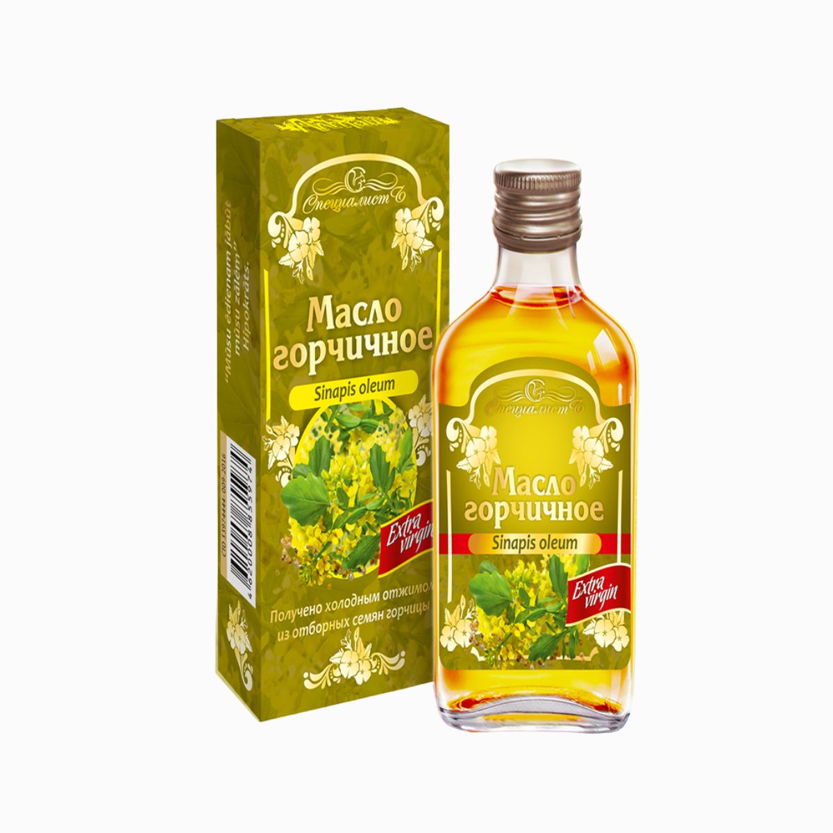 100% horčicový olej lisovaný za studena - Specialist Objem: 250 ml