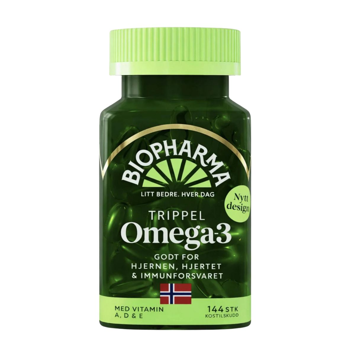 Trippel Omega 3 - Biopharma - 144 kapsúl