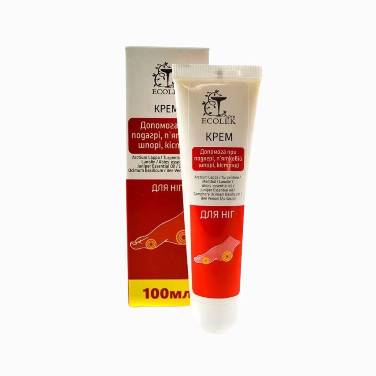 Krém na starostlivosť o nohy