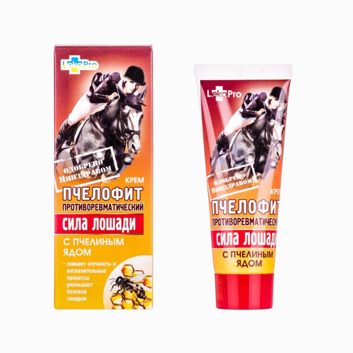 Konská sila telový krém Včelofit na reumu - 75ml - LekoPro