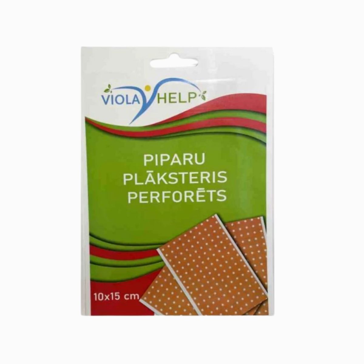 ViolaHerb Kapsaicínová hrejivá náplasť s výťažkom z papriky - 10x15 cm - ViolaHelp ViolaHerb Kapsaicínová hrejivá náplasť s výťažkom z papriky - 10x15 cm - ViolaHelp