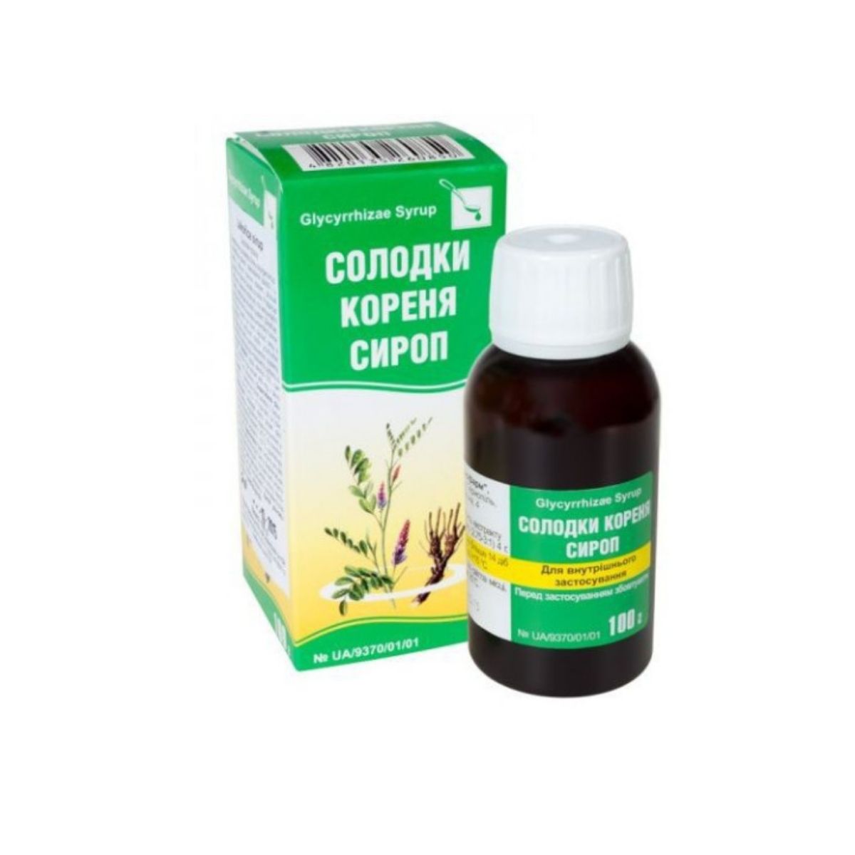 Sirup zo sladkého drievka proti kašľu a zachrípnutiu - 100g - Ternopharm