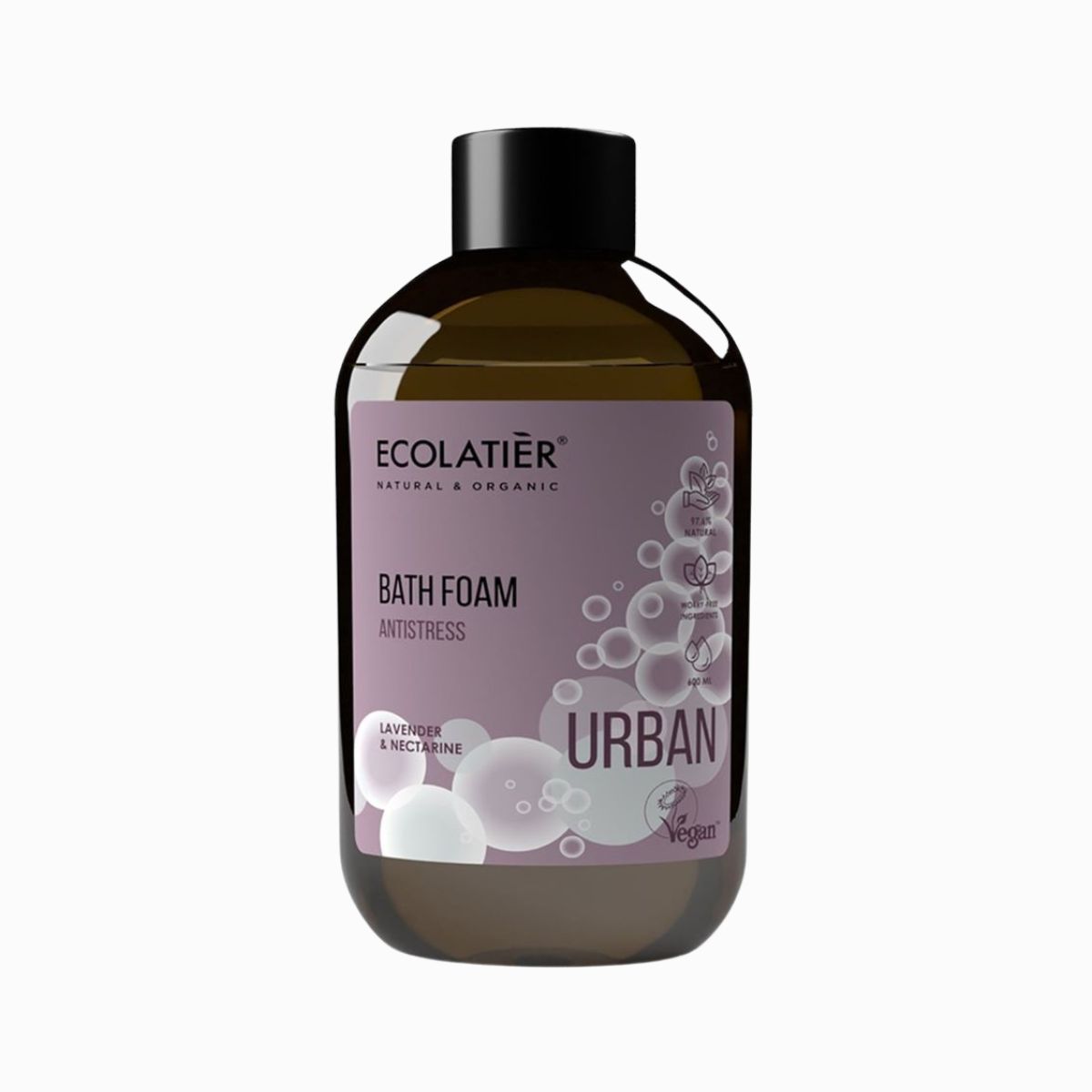 Antistresová pena do kúpeľa -  600 ml - Ecolatier Urban